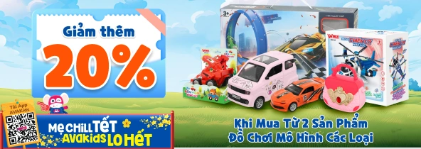 Banner đồ chơi mô hình